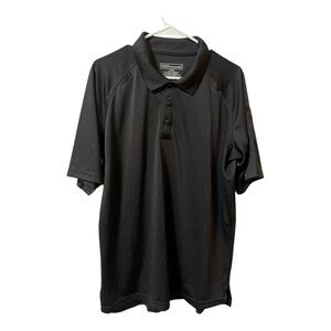5.11 Tactical Black Polo Short Sleeve Shirt